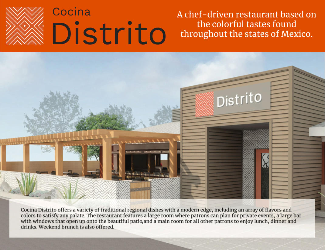 A chef-driven restaurant based on the colorful tastes found throughout the states of Mexico.