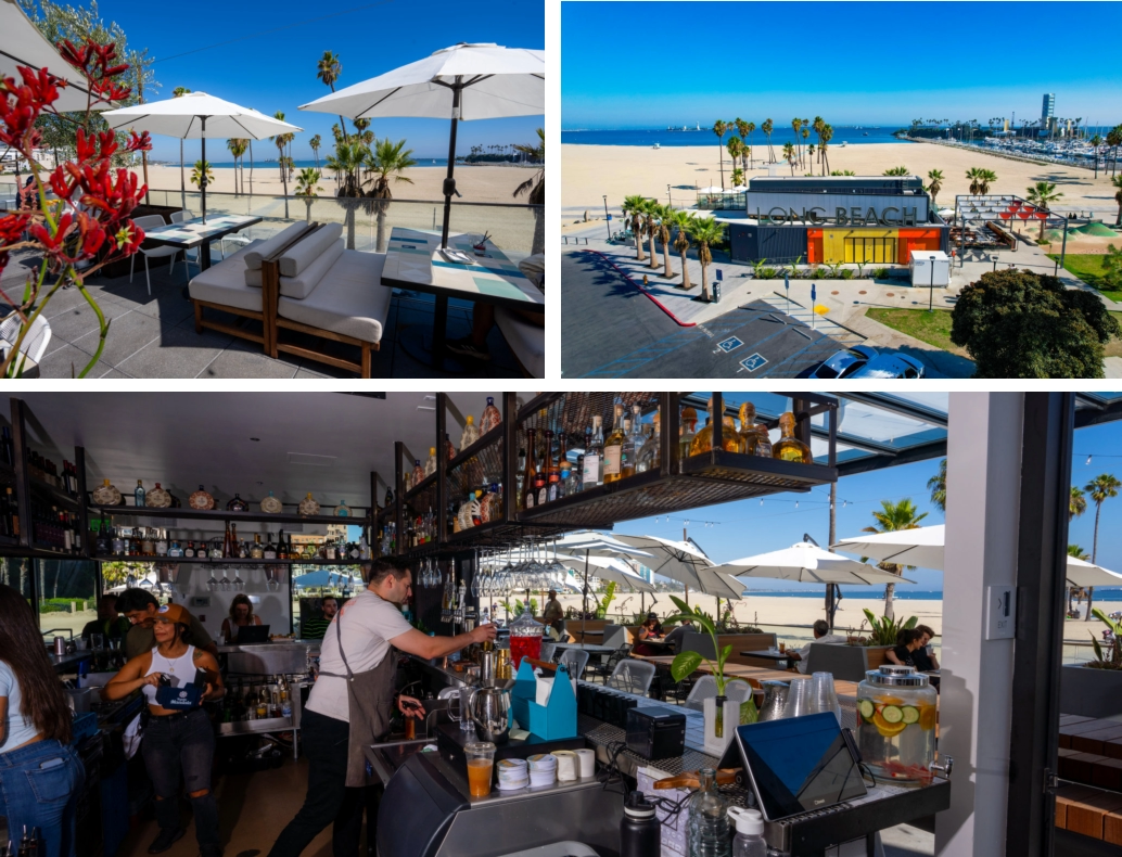 Gaucho Beach rooftop and interior