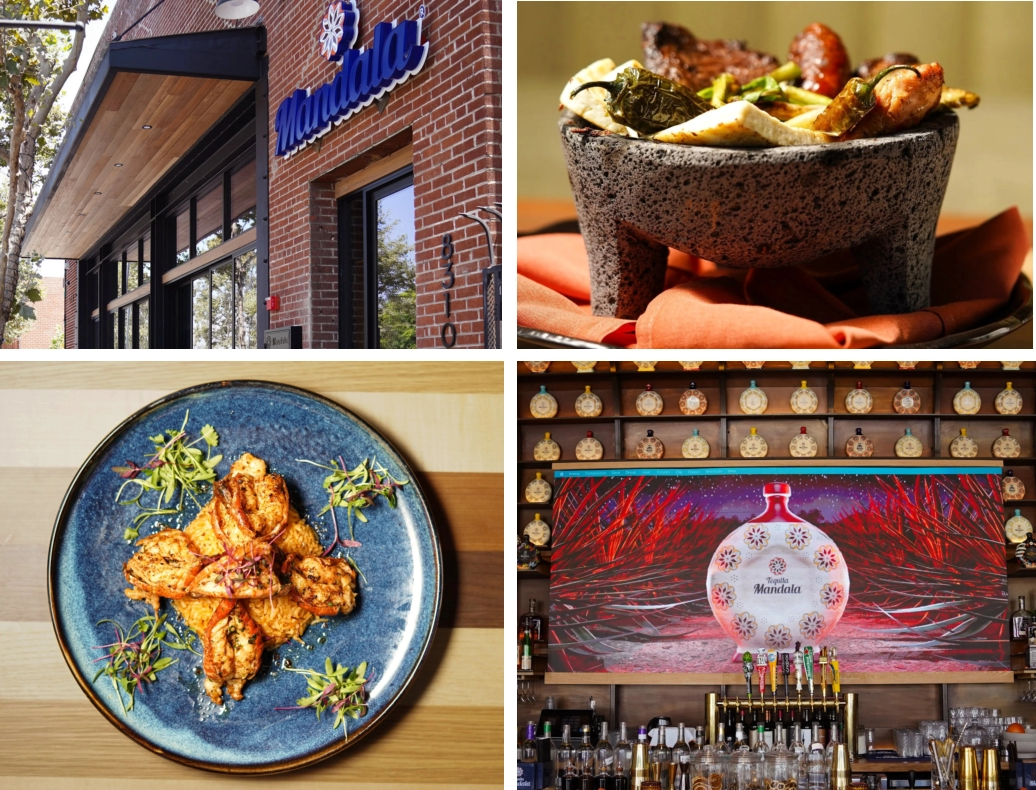 Mandala Cantina food and exterior